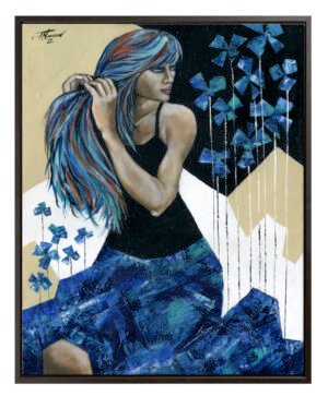 Sapphire In The Garden
