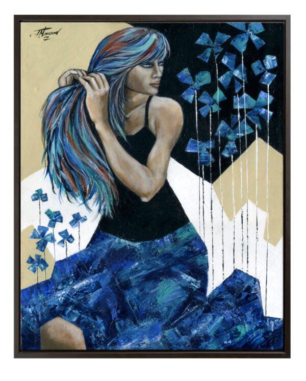 Sapphire In The Garden