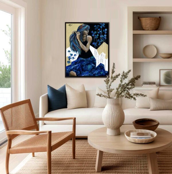 Sapphire In The Garden