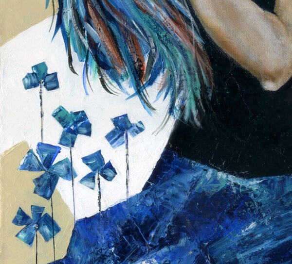 Sapphire In The Garden
