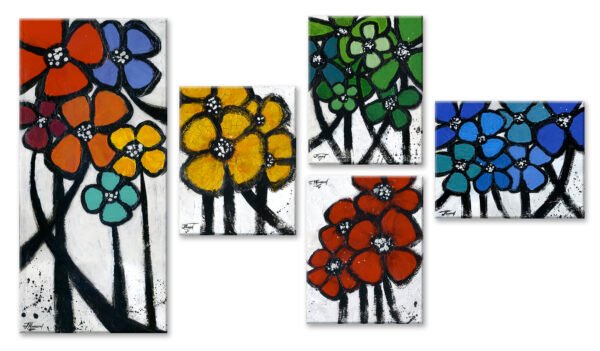 COLORFUL FLOWERS SERIES