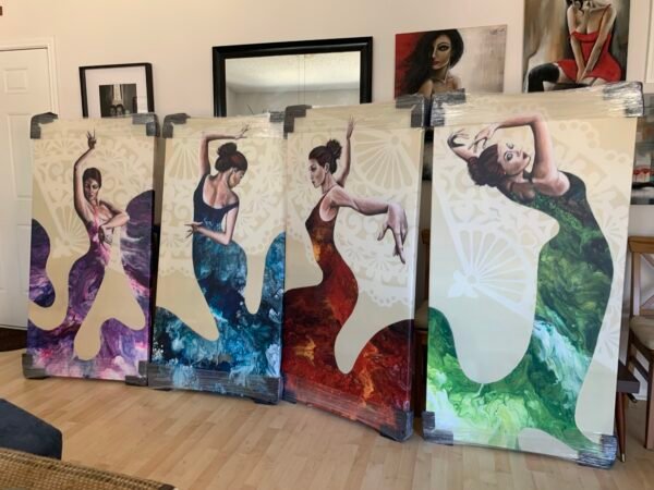 FLAMENCO CANVAS PRINTS SERIES